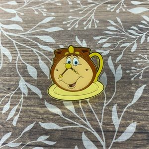 Cogsworth Teacup Beauty and the Beast Loungefly Disney Pin